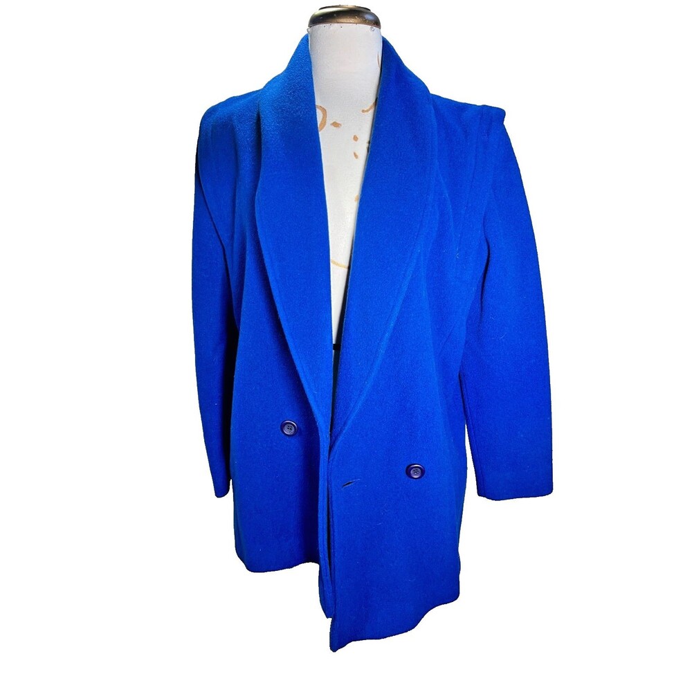 Braetan Jacket Size 11/12 Women’s Vintage 80’s Romantic Minimalism Wool Coat